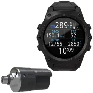 Shearwater Research Teric Wrist Scuba Dive Computer with Swift Transmitter - Black