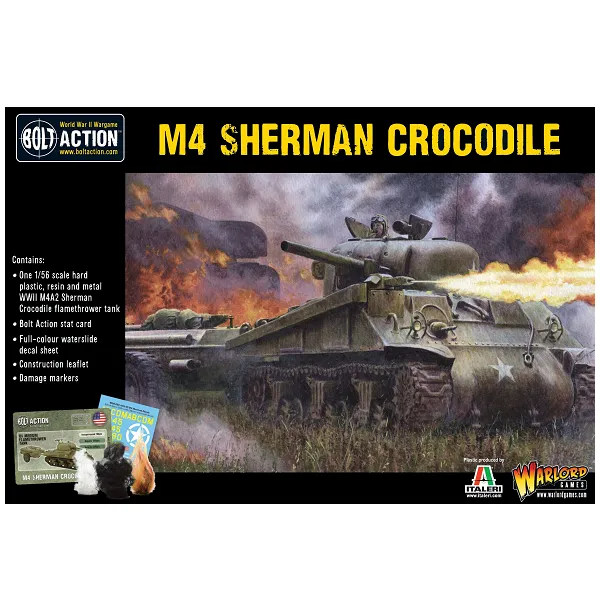 Sherman Crocodile Flamethrower Tank