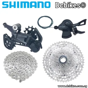 Shimano 11 Speed Deore M5100 Shifter   Rear Derailleur   51T Cassette   11s Chain Groupset