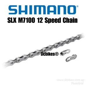 Shimano 12 Speed SLX CN-M7100 MTB Chain   Quick-Link 126L