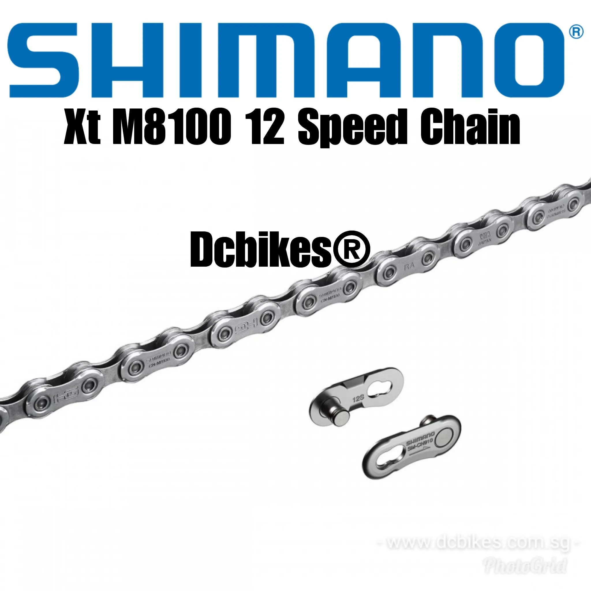Shimano XT 12 Speed CN-M8100 Chain 126 Links   Quick-Link