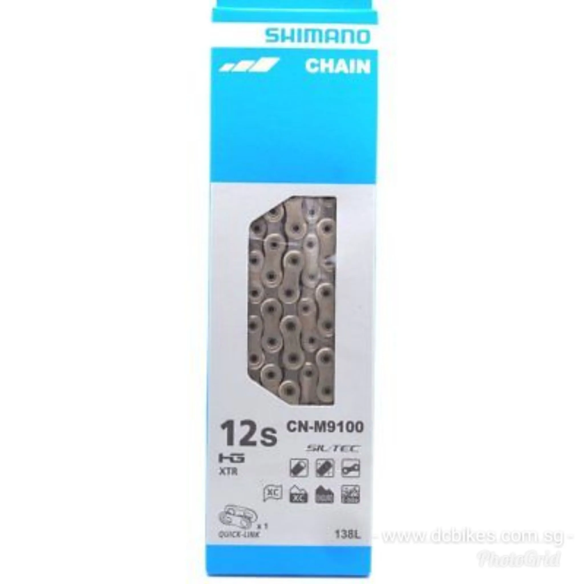 Shimano XTR 12 Speed M9100 HG Sil-Tec 126L Chain   Quick Link