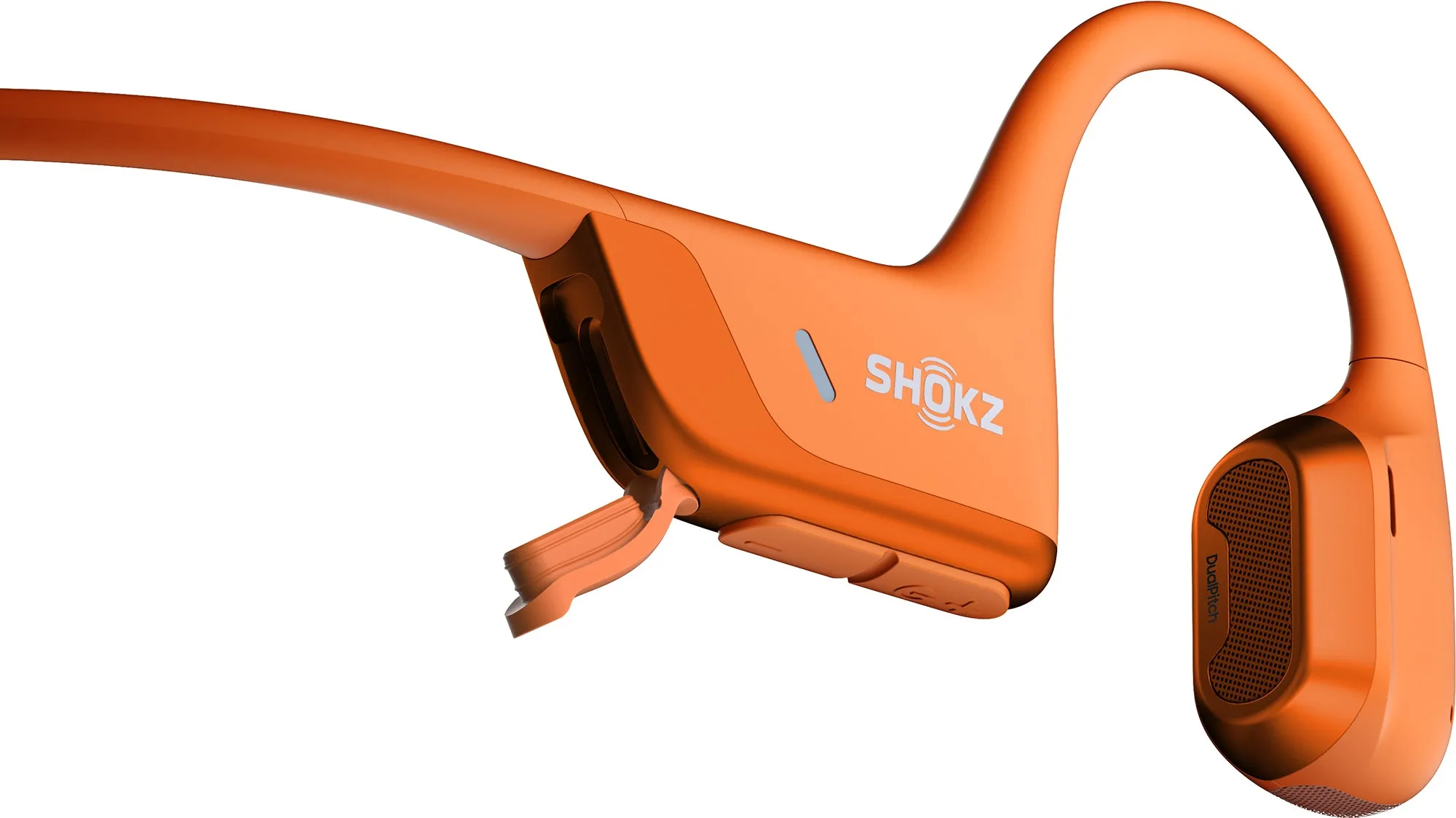 Shokz OpenRun Pro 2 Wireless Bone Conduction Running Headphones - Orange