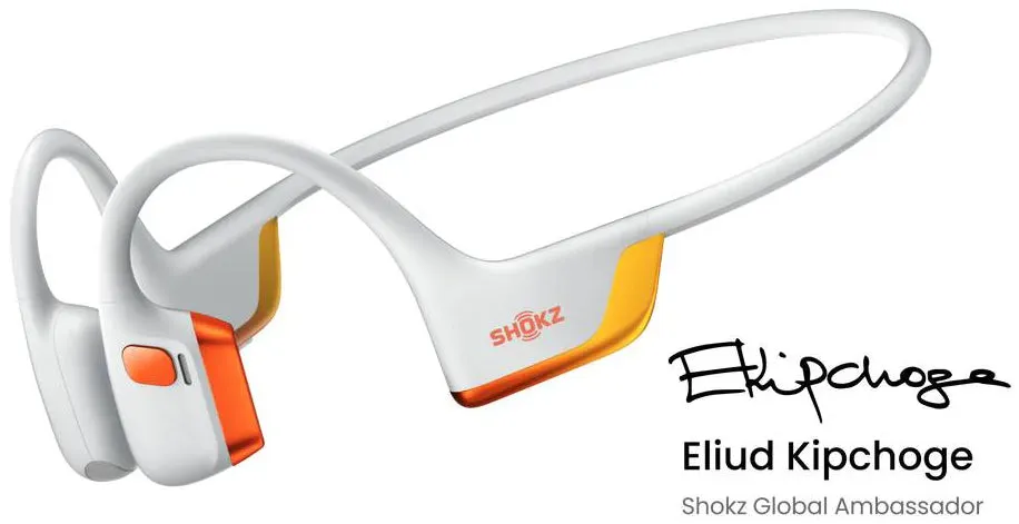 Shokz OpenRun Pro 2 Wireless Bone Conduction Running Headphones With Free Water Bottle - Kipchoge Edition