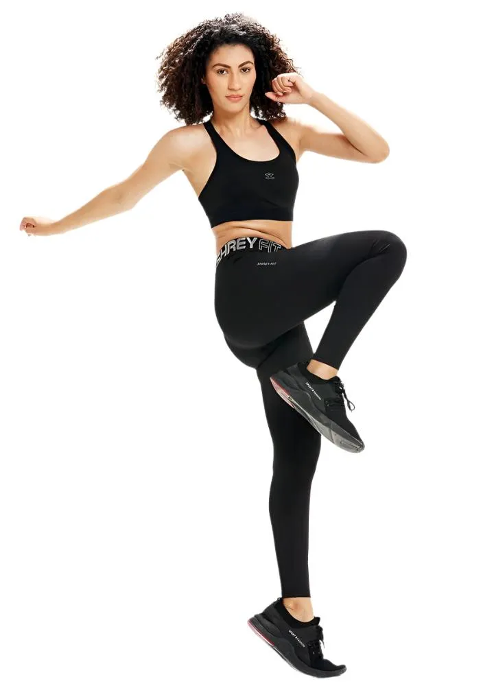 Shrey Intense Clair Sports Bra Colour Black