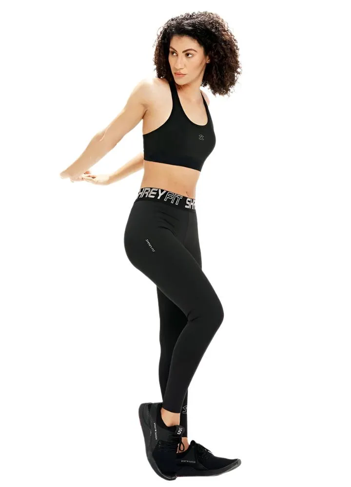 Shrey Intense Clair Sports Bra Colour Black