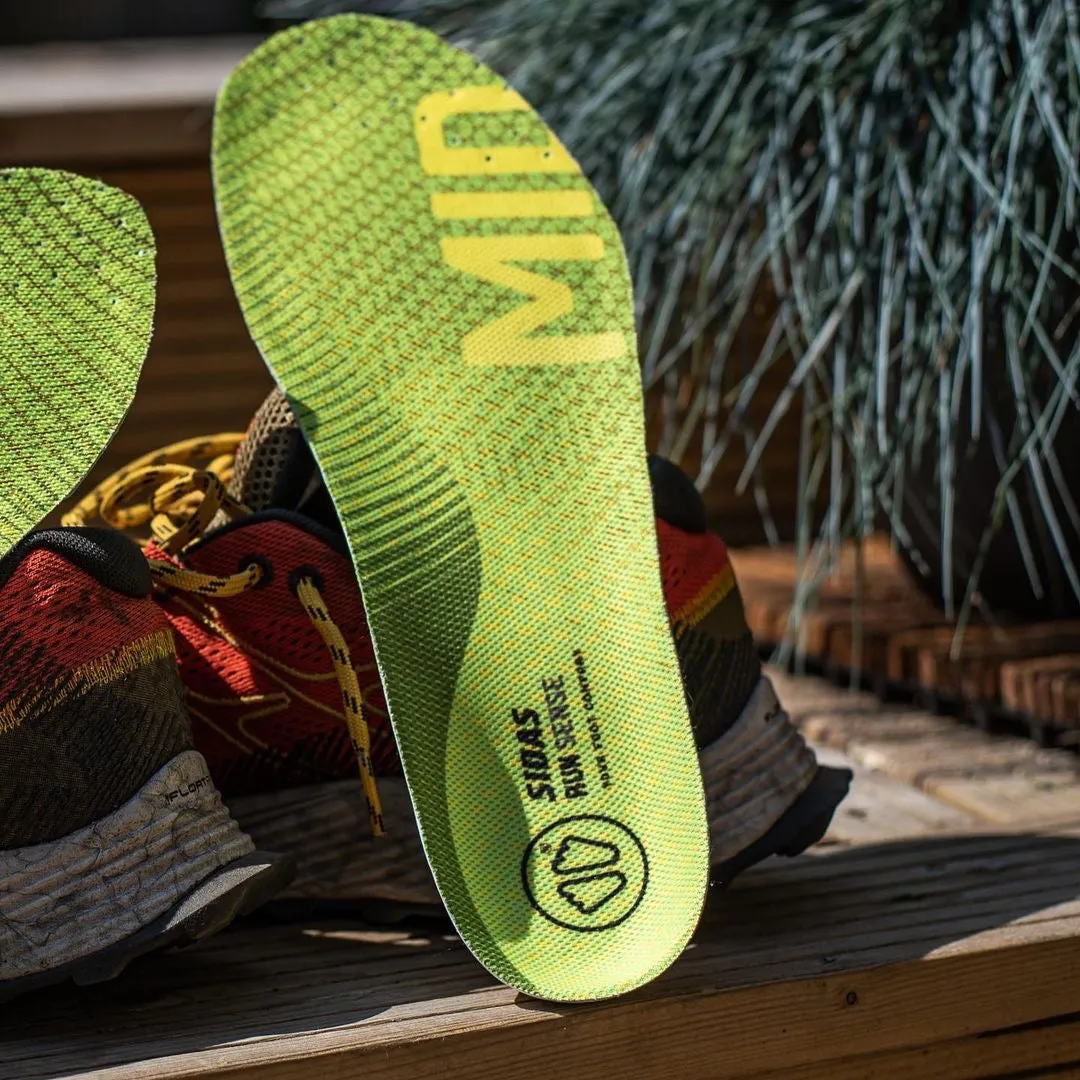 Sidas 3Feet Run Sense Mid Arch Running Insoles