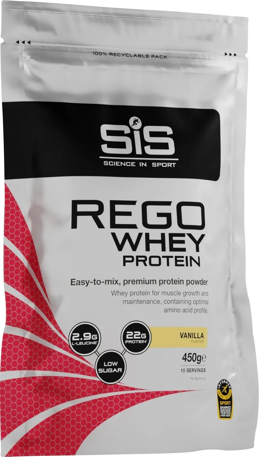SiS REGO Whey Drink 450g Bag
