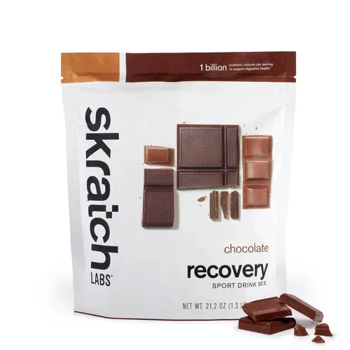 Skratch Labs Vegan Sport Recovery Drink Mix 708g - 12 Serving Resealable Bag