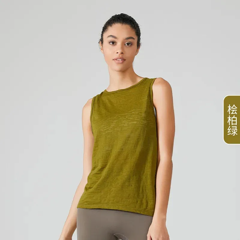 Sleeveless Racerback Workout Tank Tops for Women