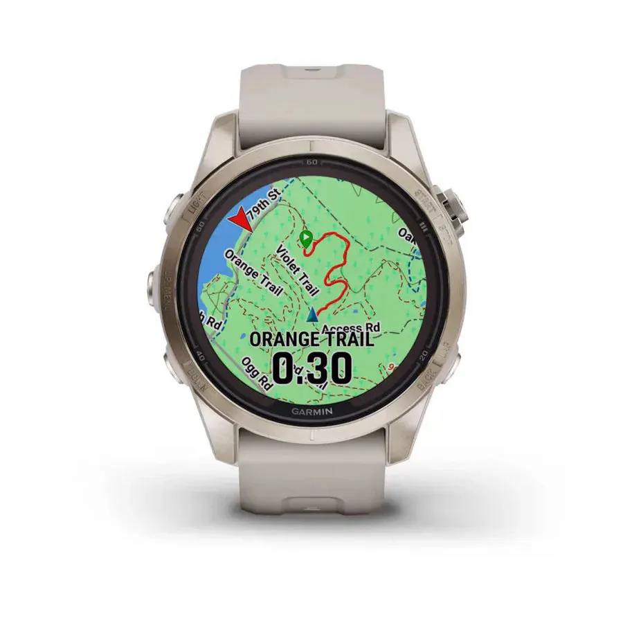 Smart Watch fēnix® 7S Pro Garmin – Sapphire Solar Edition