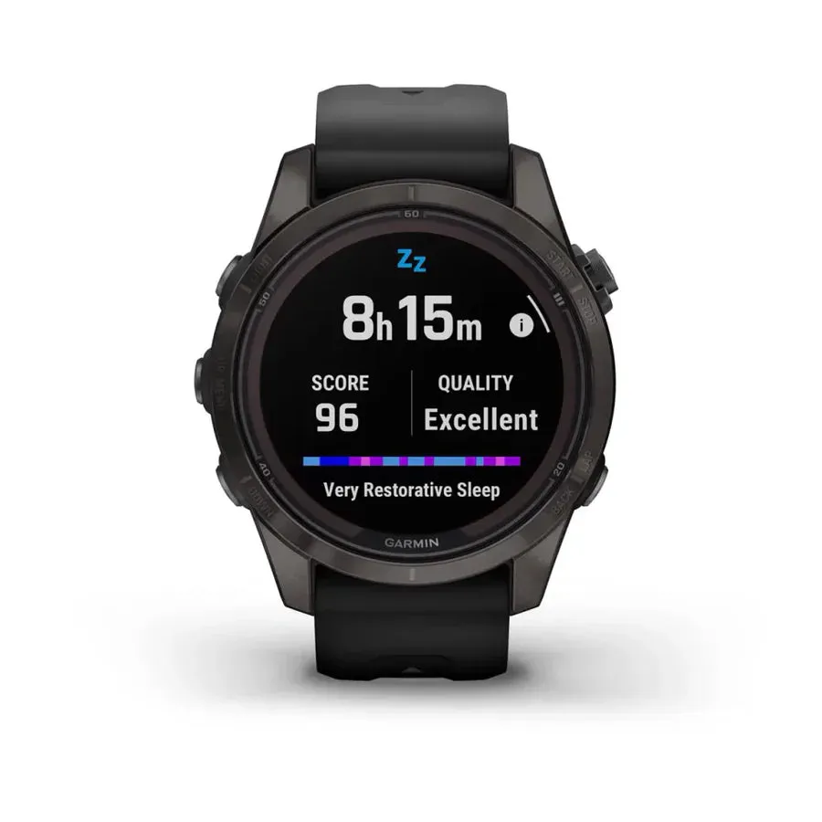 Smart Watch fēnix® 7S Pro Garmin – Sapphire Solar Edition