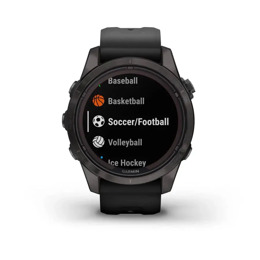 Smart Watch fēnix® 7S Pro Garmin – Sapphire Solar Edition