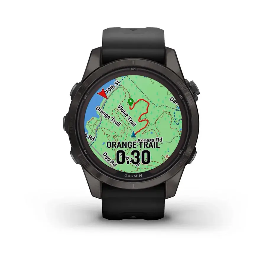 Smart Watch fēnix® 7S Pro Garmin – Sapphire Solar Edition