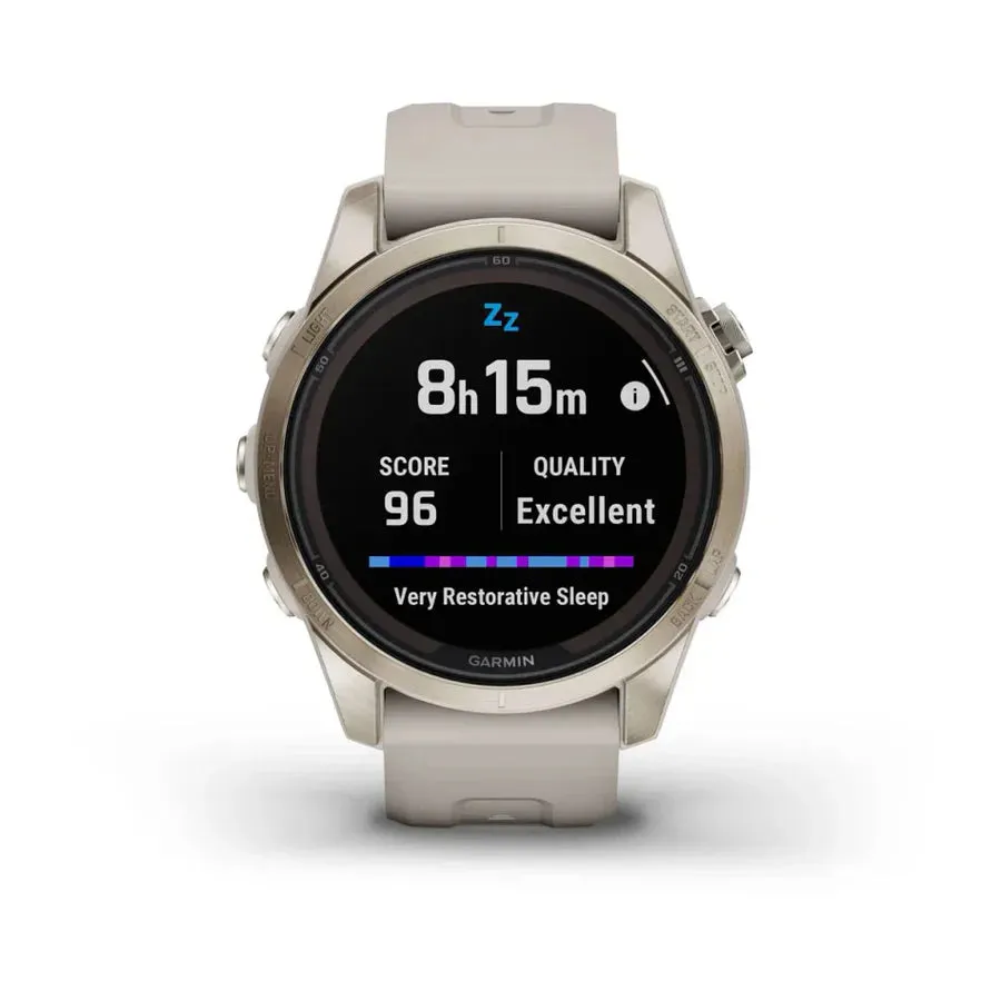 Smart Watch fēnix® 7S Pro Garmin – Sapphire Solar Edition