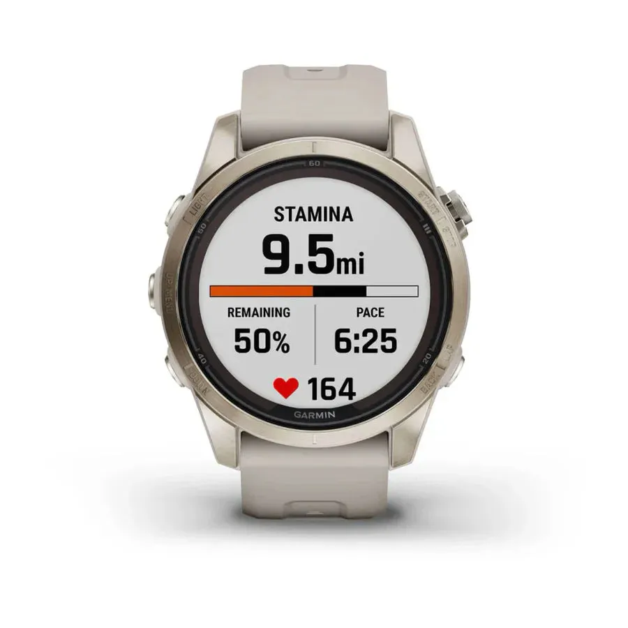 Smart Watch fēnix® 7S Pro Garmin – Sapphire Solar Edition