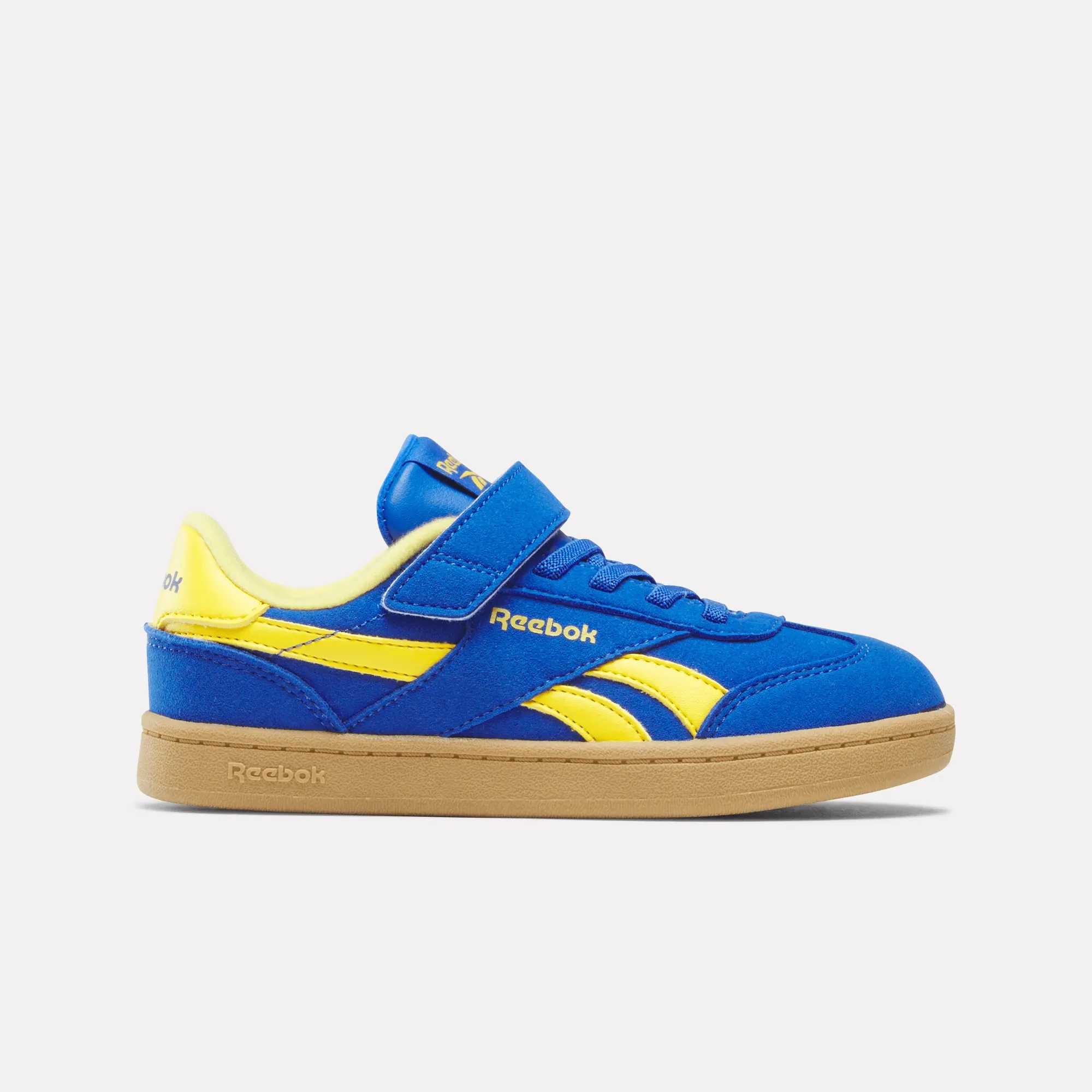 Smash Edge Elastic Lace & Top Strap Shoes - Little Kids