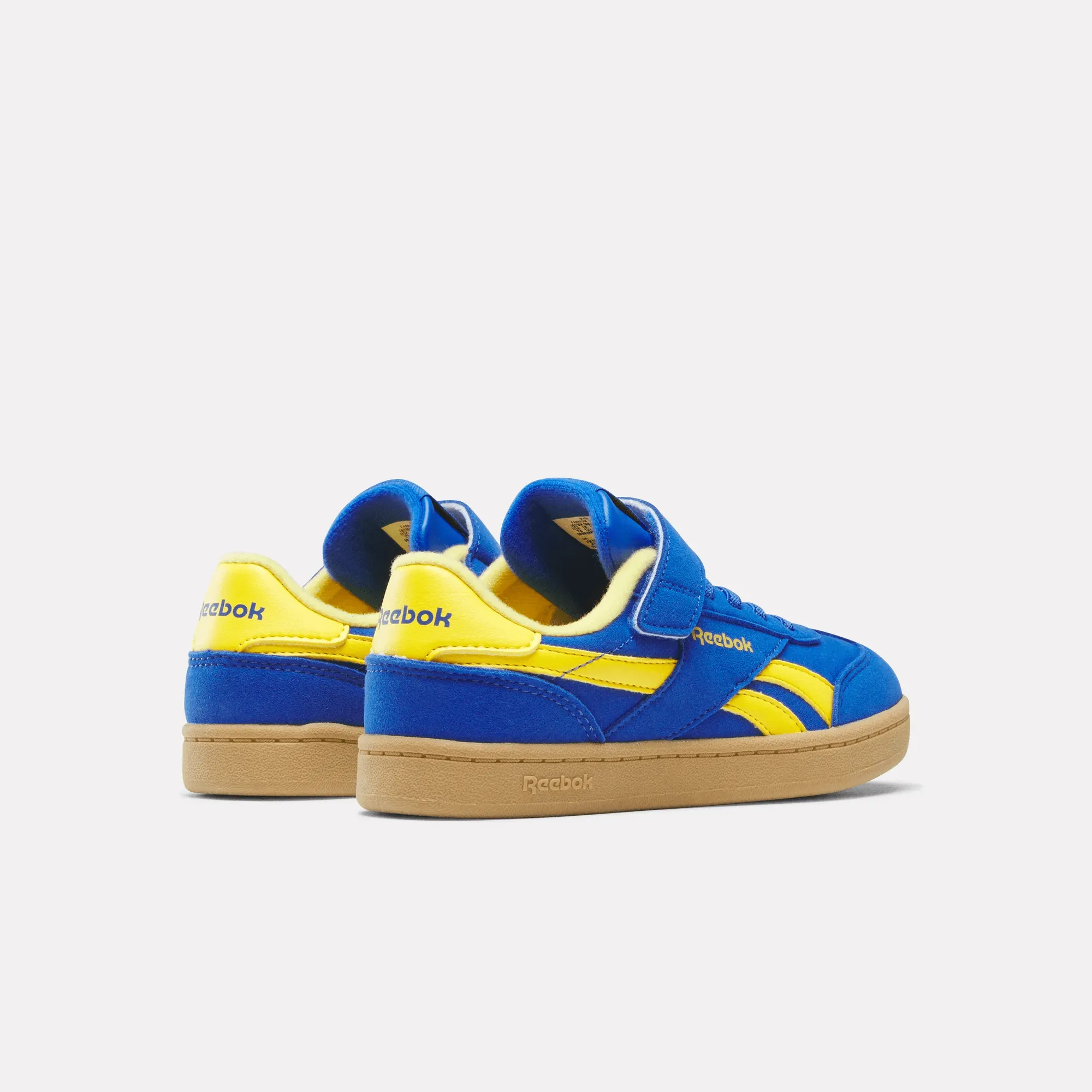 Smash Edge Elastic Lace & Top Strap Shoes - Little Kids