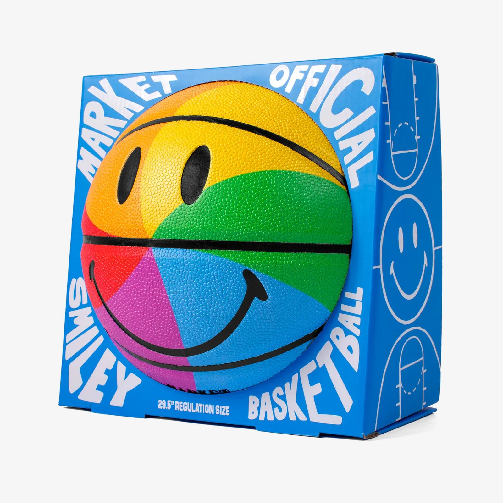 Smiley Pinwheel Basketball