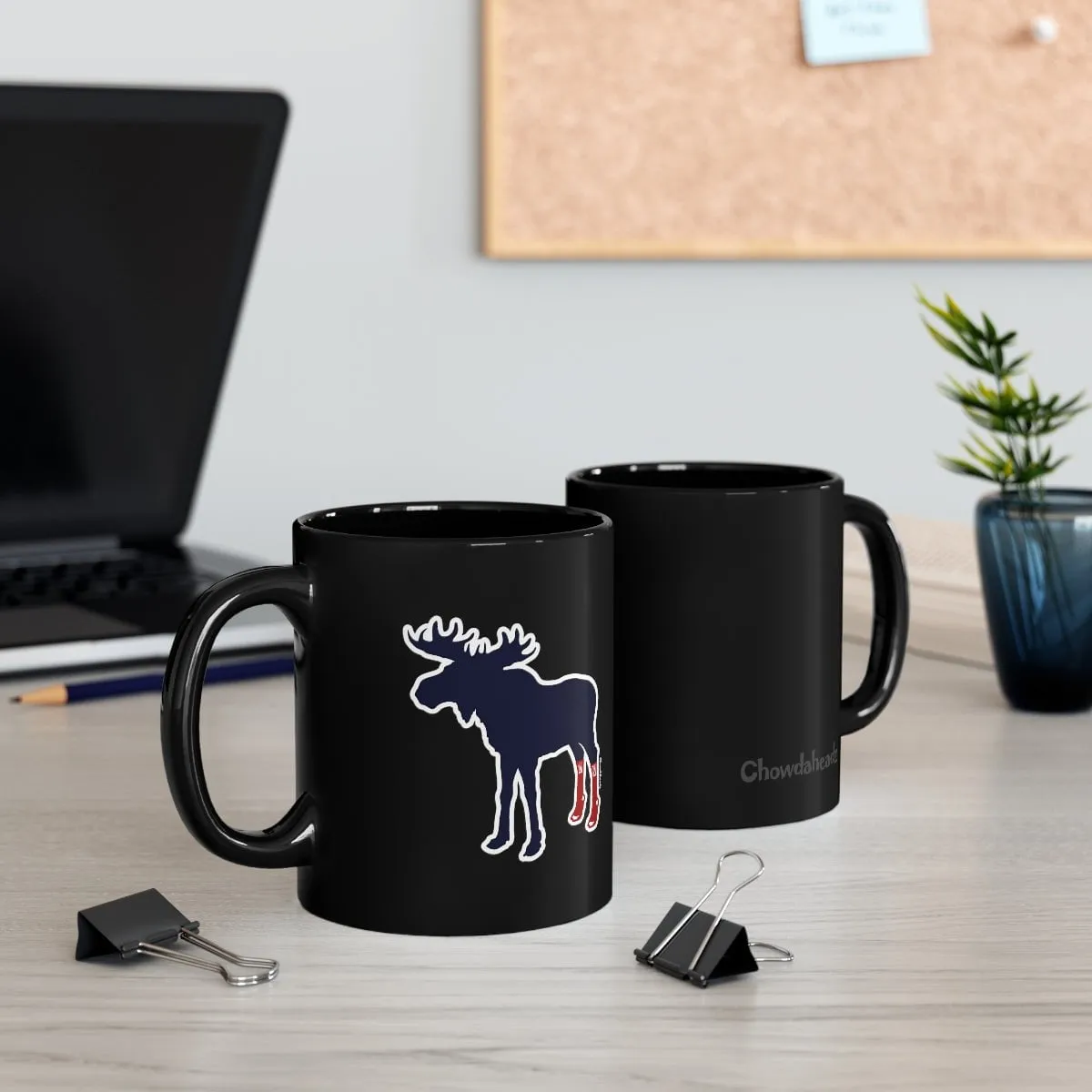 Socks on Moose 11oz Coffee Mug