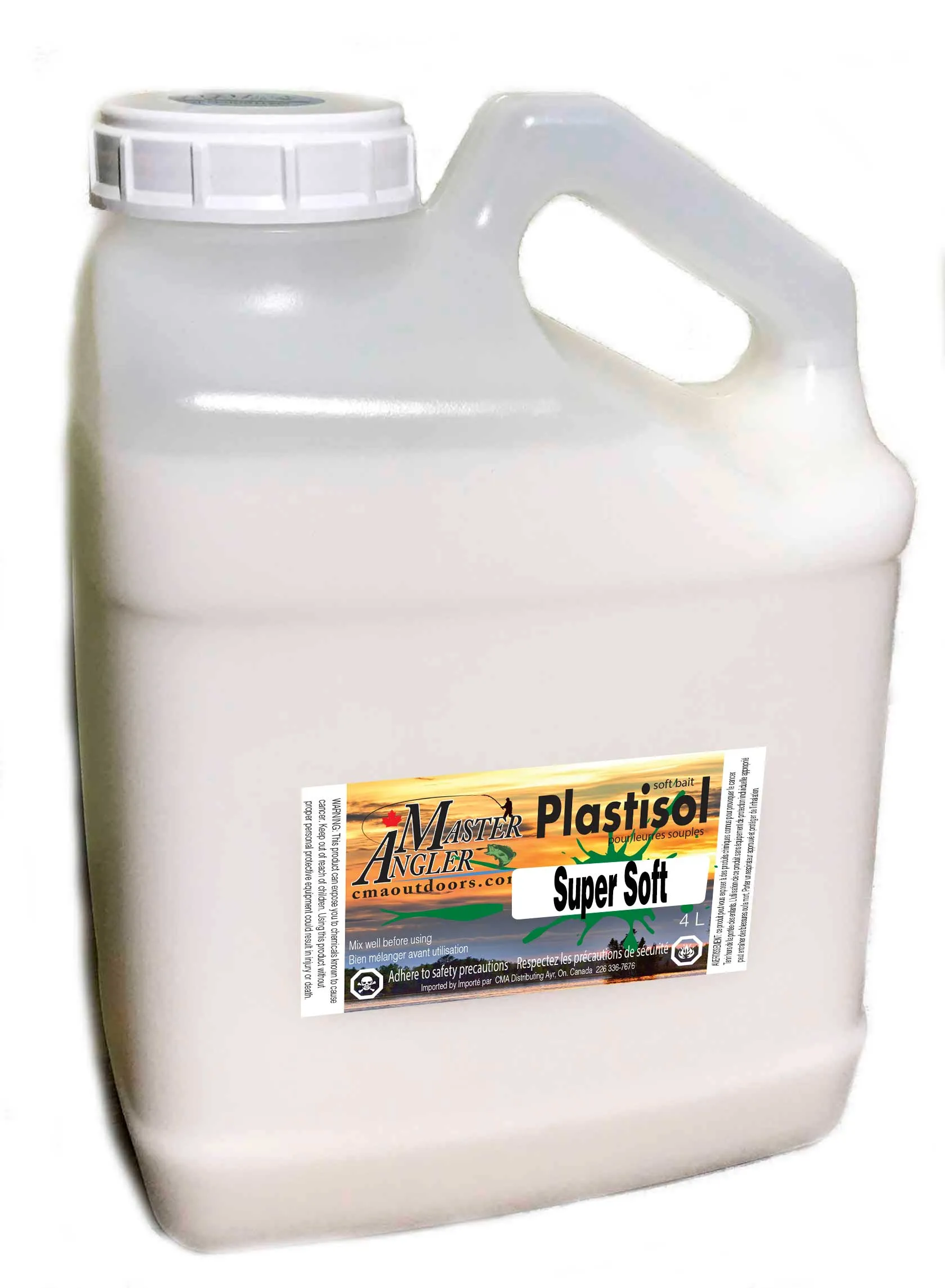 Soft Bait Plastisol - 4L
