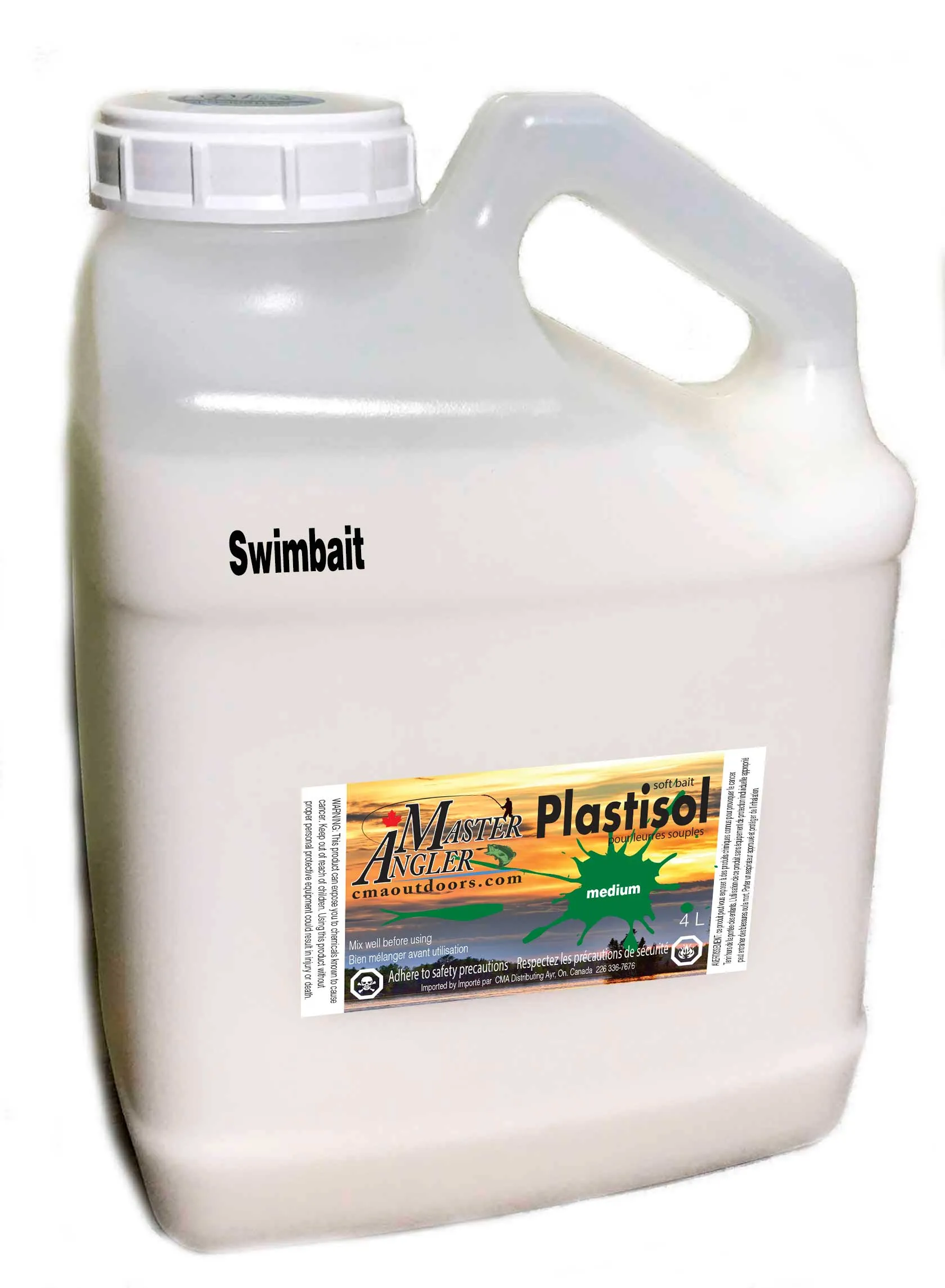 Soft Bait Plastisol - 4L