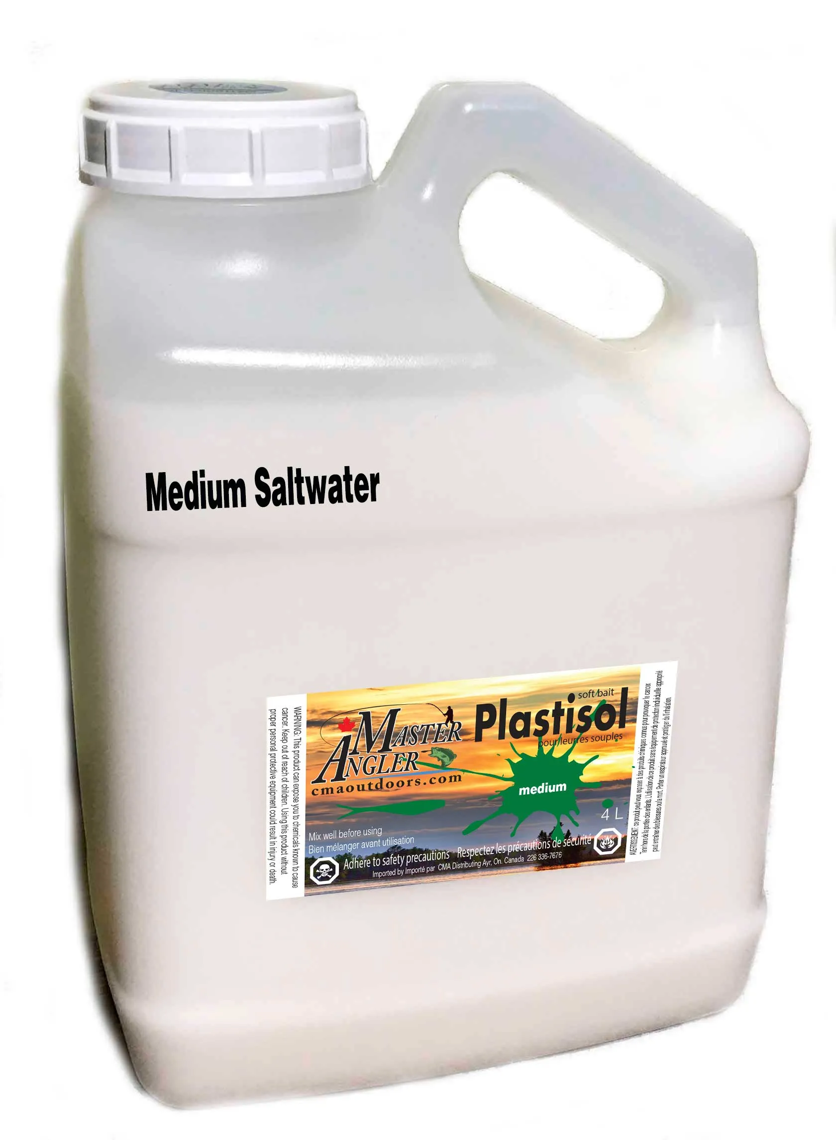 Soft Bait Plastisol - 4L