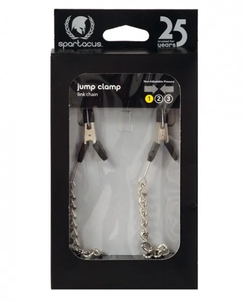 Spartacus Cable Nipple Clamps w/Silver Chain