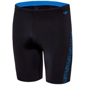 SPEEDO MEN MONOGRAM WATERBOY BLACK BLUE