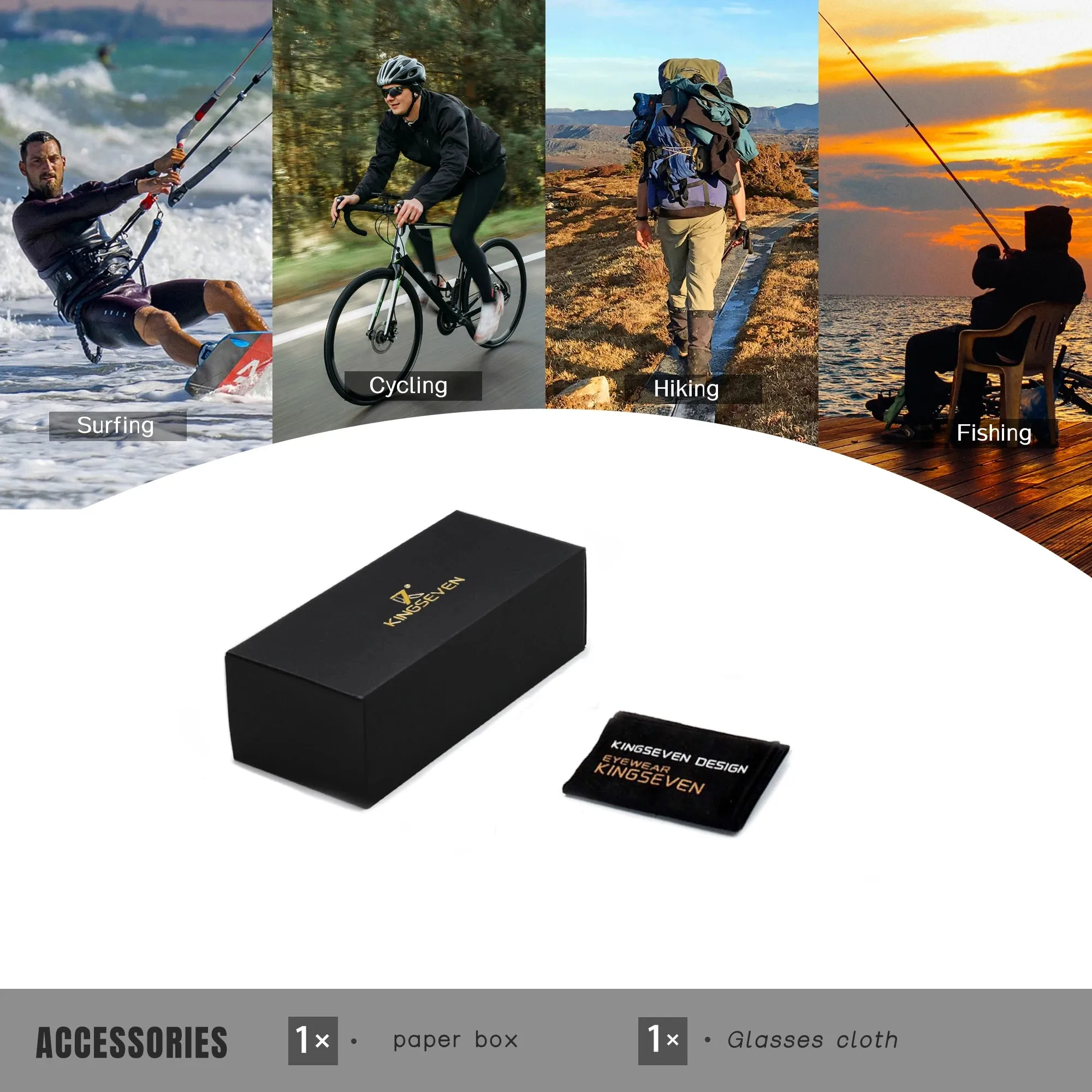 Sports Polarized Sunglasses for Men and Women