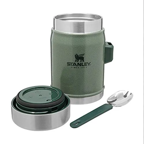 Stanley The Legendary Food Jar   Spork 14oz Hammertone Green