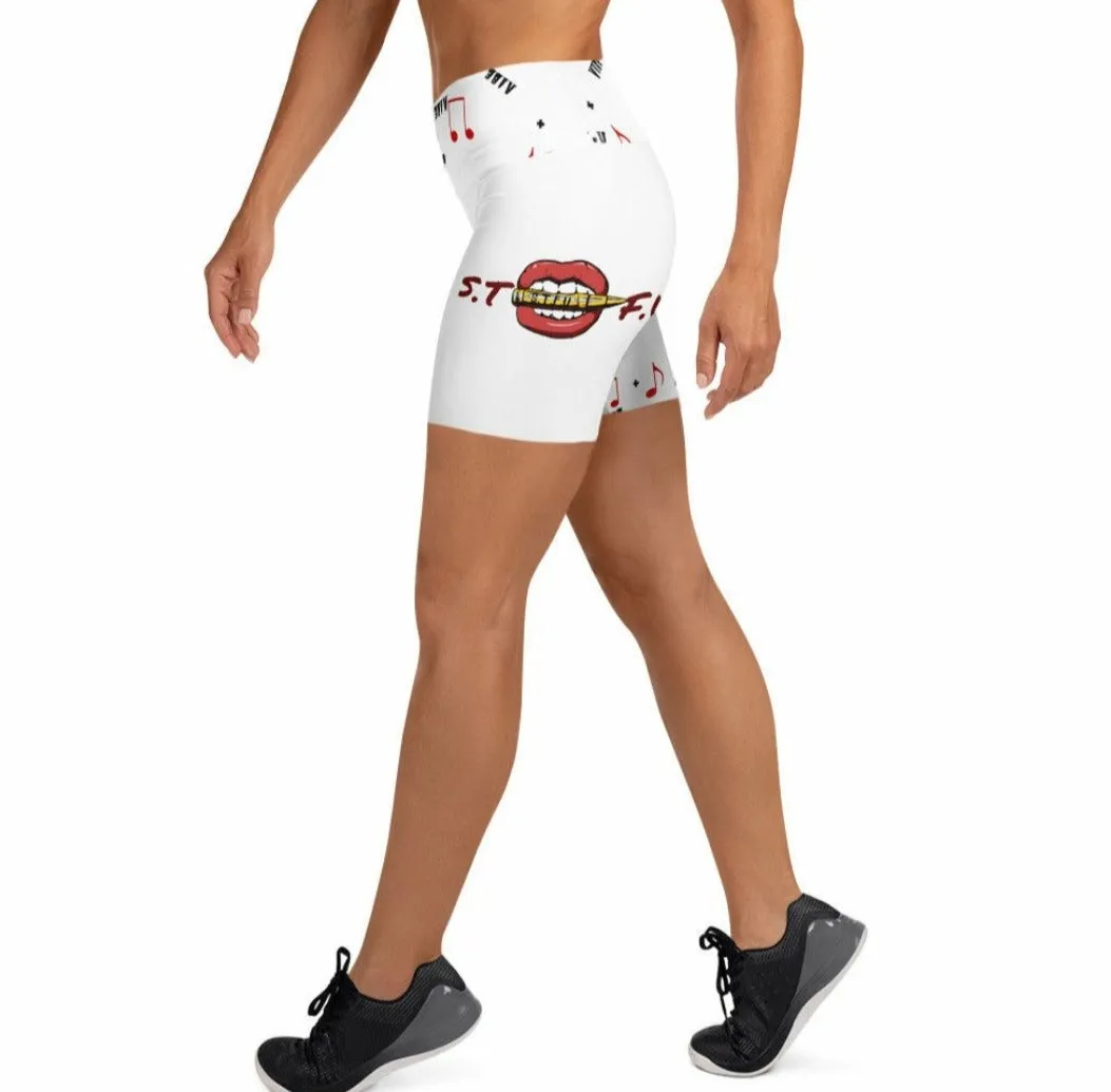 STFU   Vibe Yoga Shorts