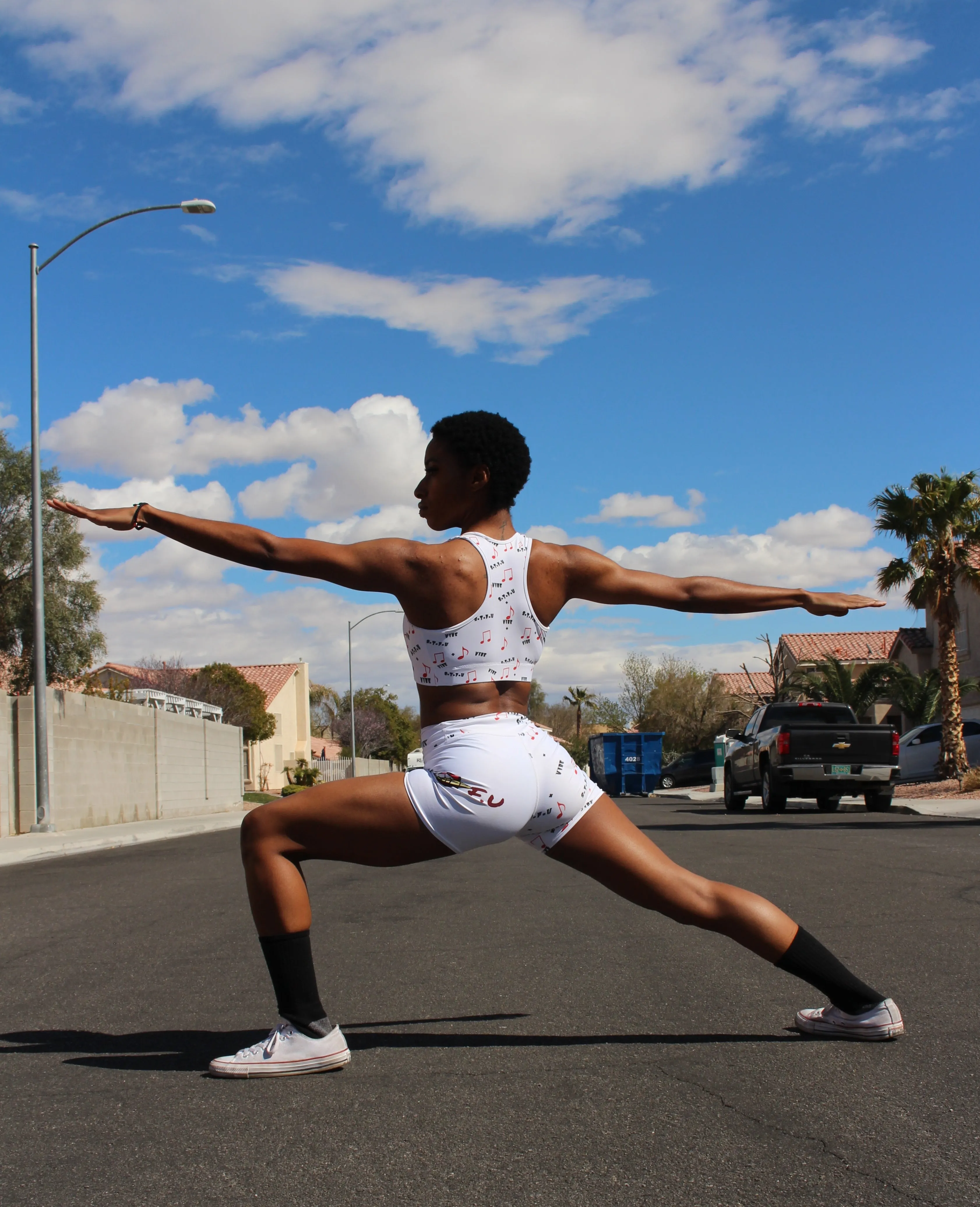 STFU   Vibe Yoga Shorts