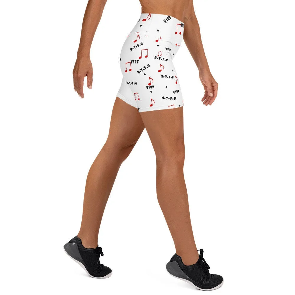 STFU   Vibe Yoga Shorts