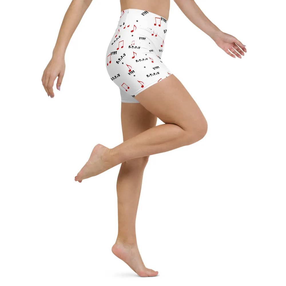 STFU   Vibe Yoga Shorts