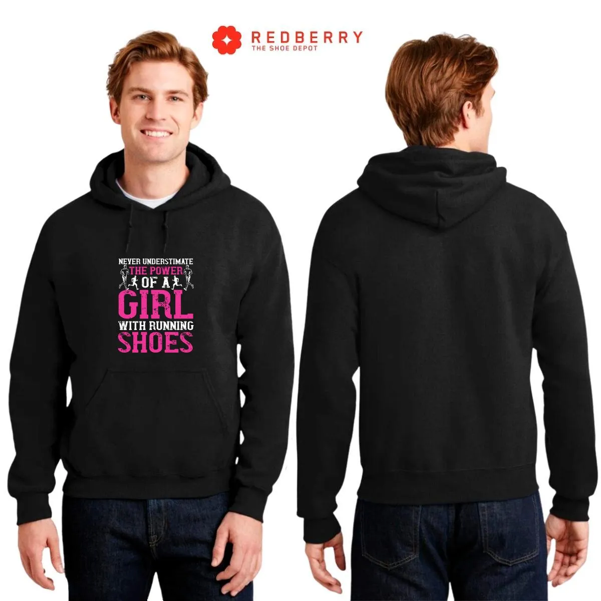 Sudadera Hombre  Hoodie Running Correr Maratón 022