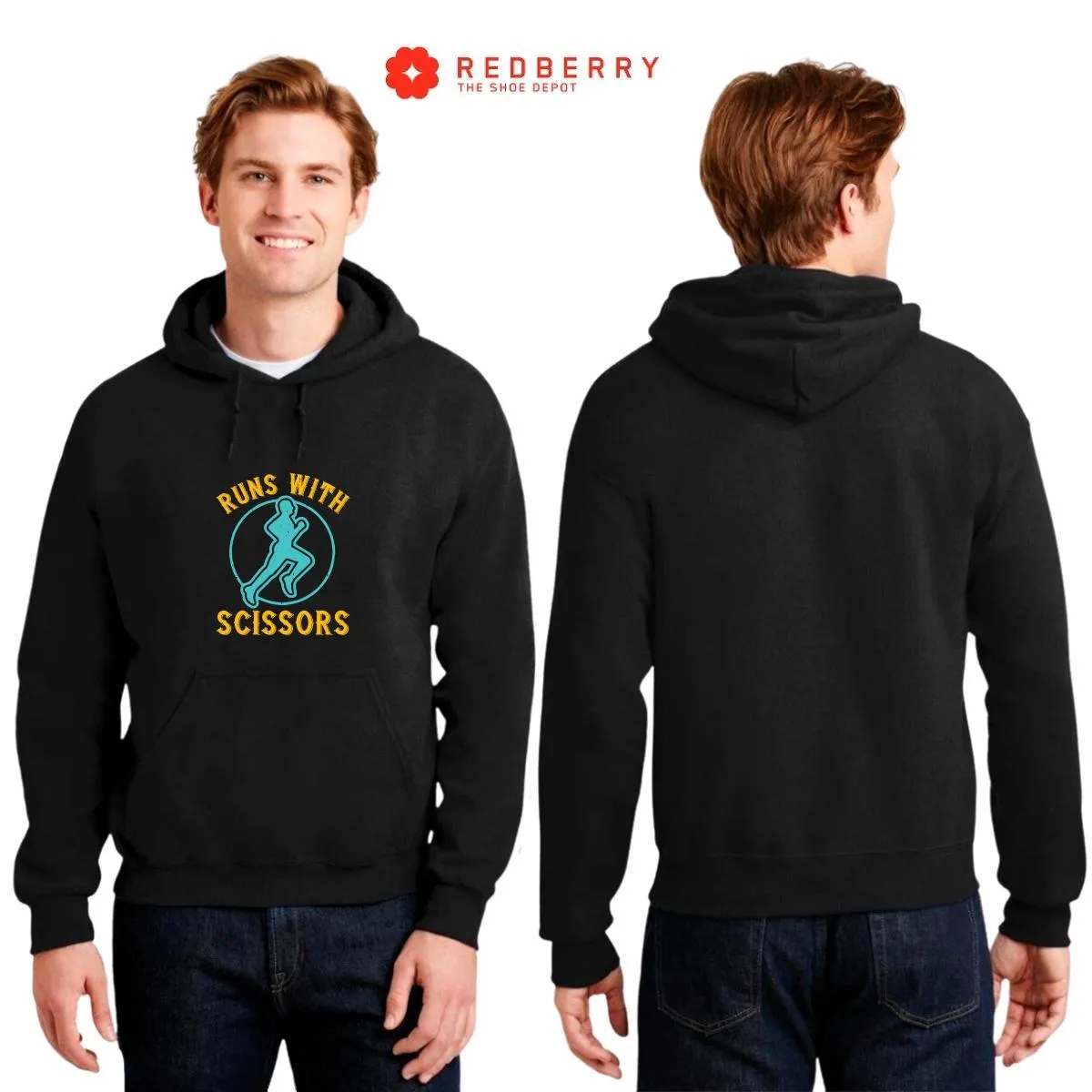 Sudadera Hombre  Hoodie Running Correr Maratón 026