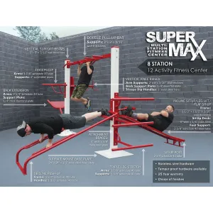 SuperMAX 8 Station Fitness System
