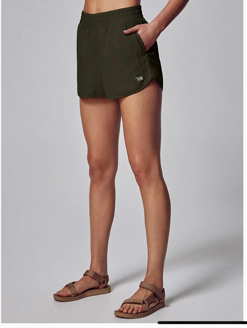 Swift Running Short Olive