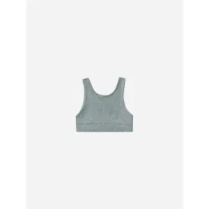 Swift Sports Bra || Heathered Indigo