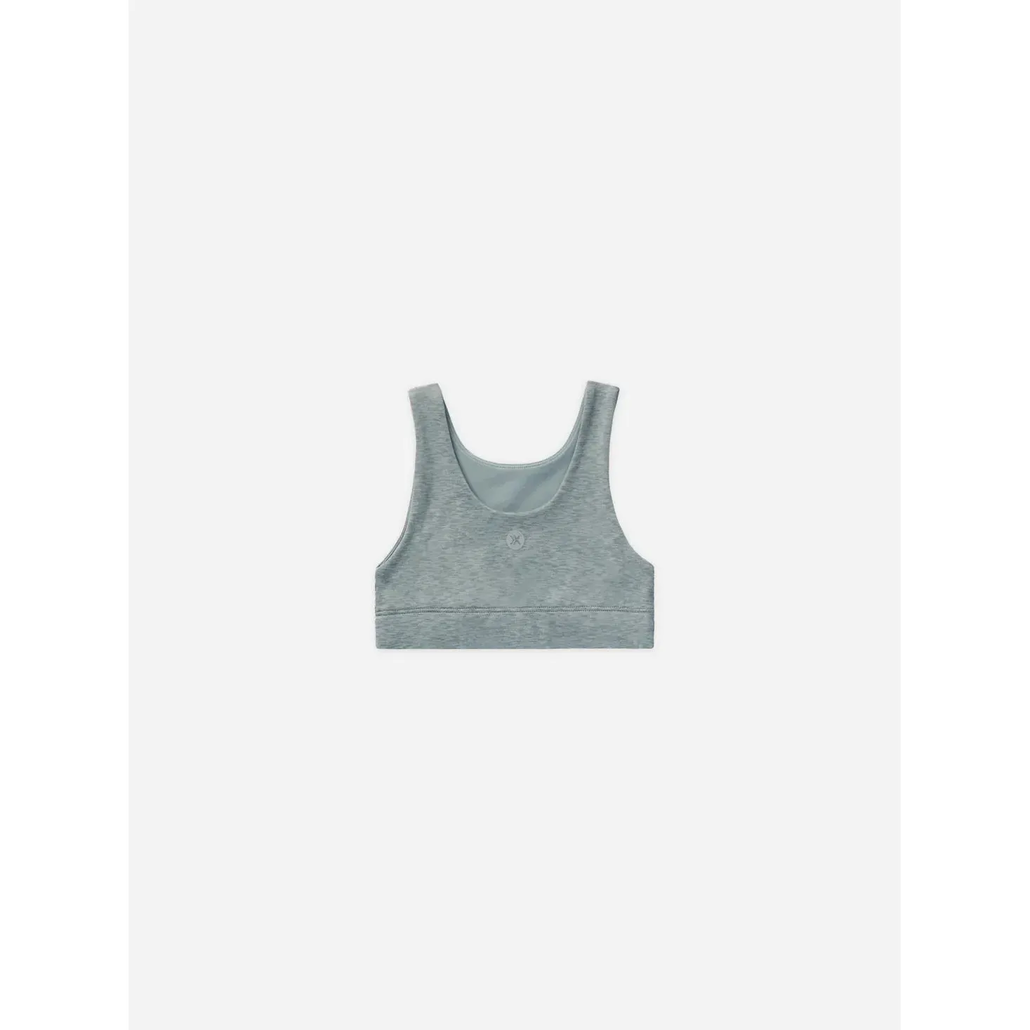 Swift Sports Bra || Heathered Indigo