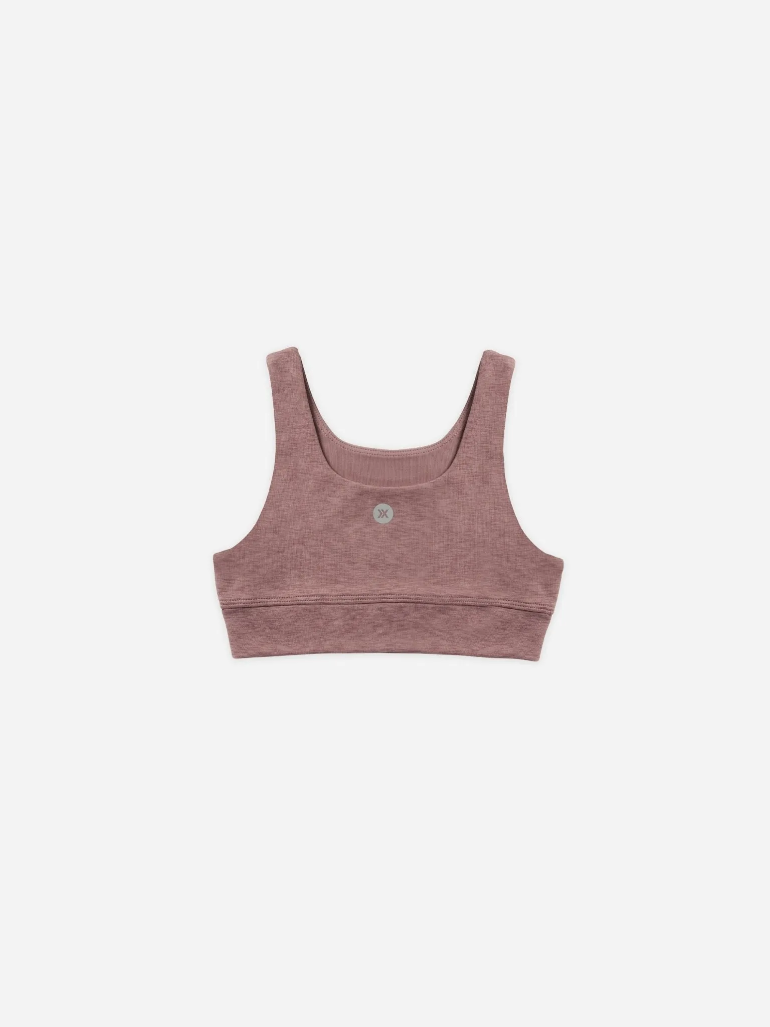 Swift Sports Bra || Heathered Mulberry