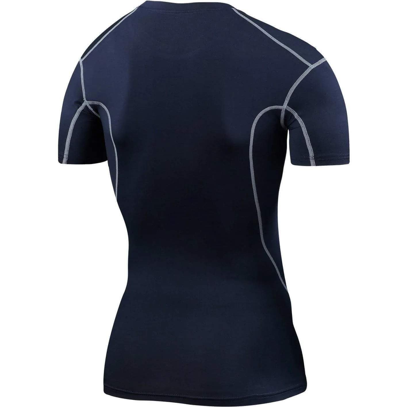 TCA Pro Performance Compression Junior Short Sleeve Thermal Running Top - Blue