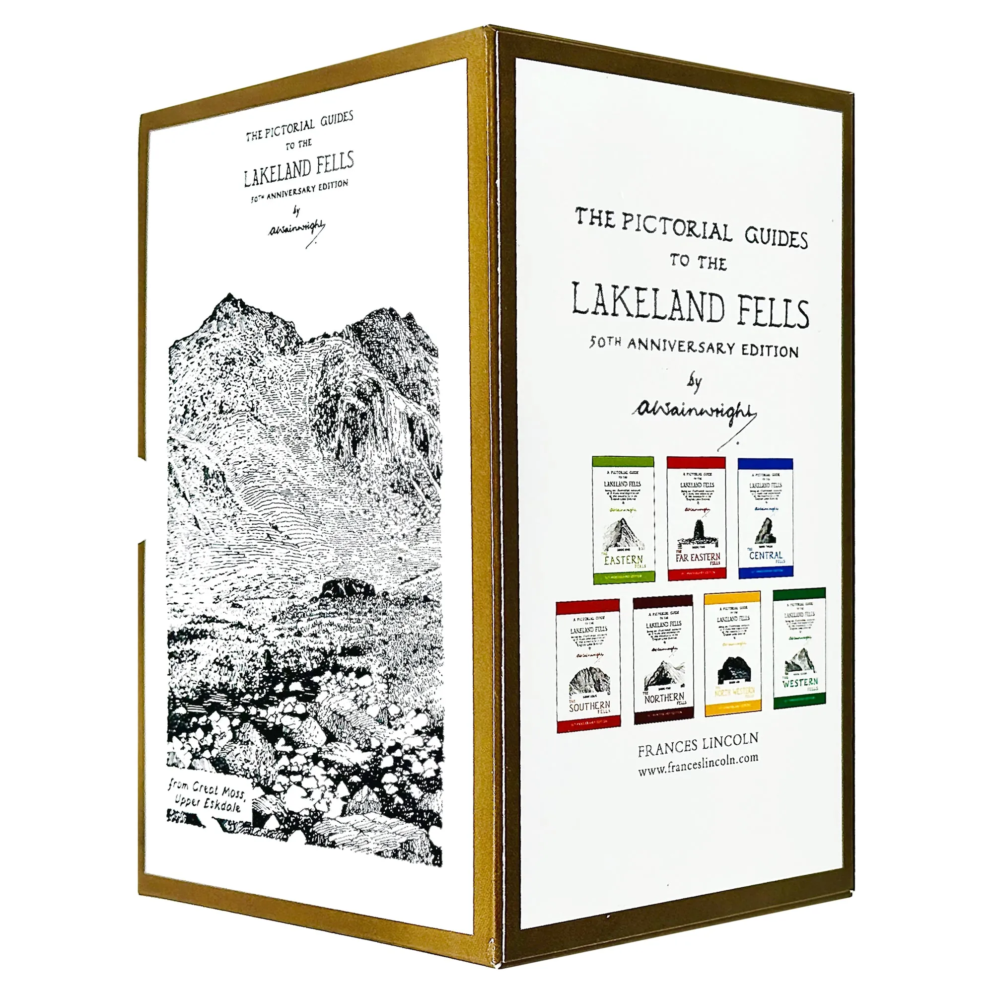 The Pictorial Guides To The Lakeland Fells Series Books 1 - 7 Collection Set by Ullswater and Birk Fell