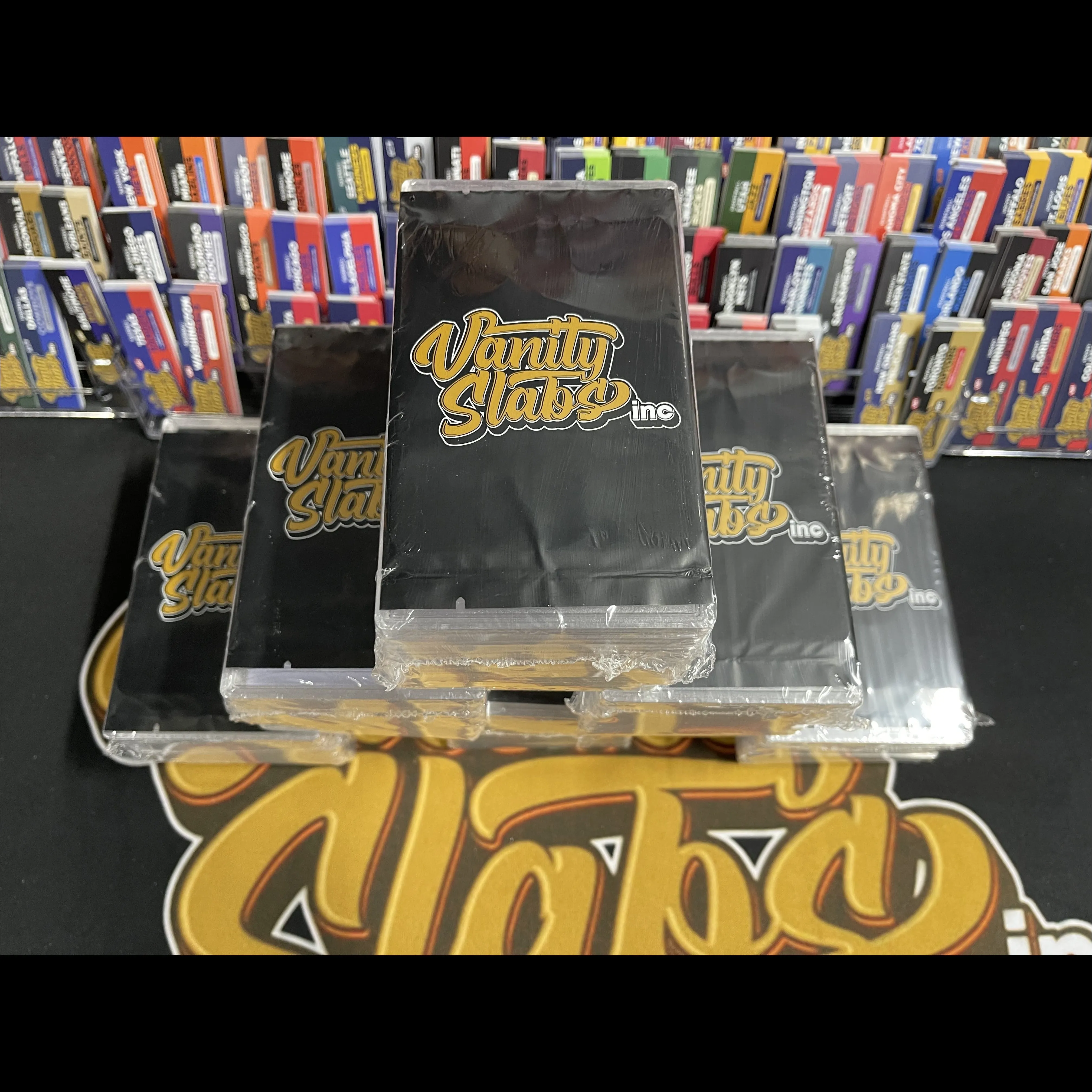 The VSI Brick - 10 Slab 35pt Bundle with Mystery Card Baseball Football Hockey Basketball Cards