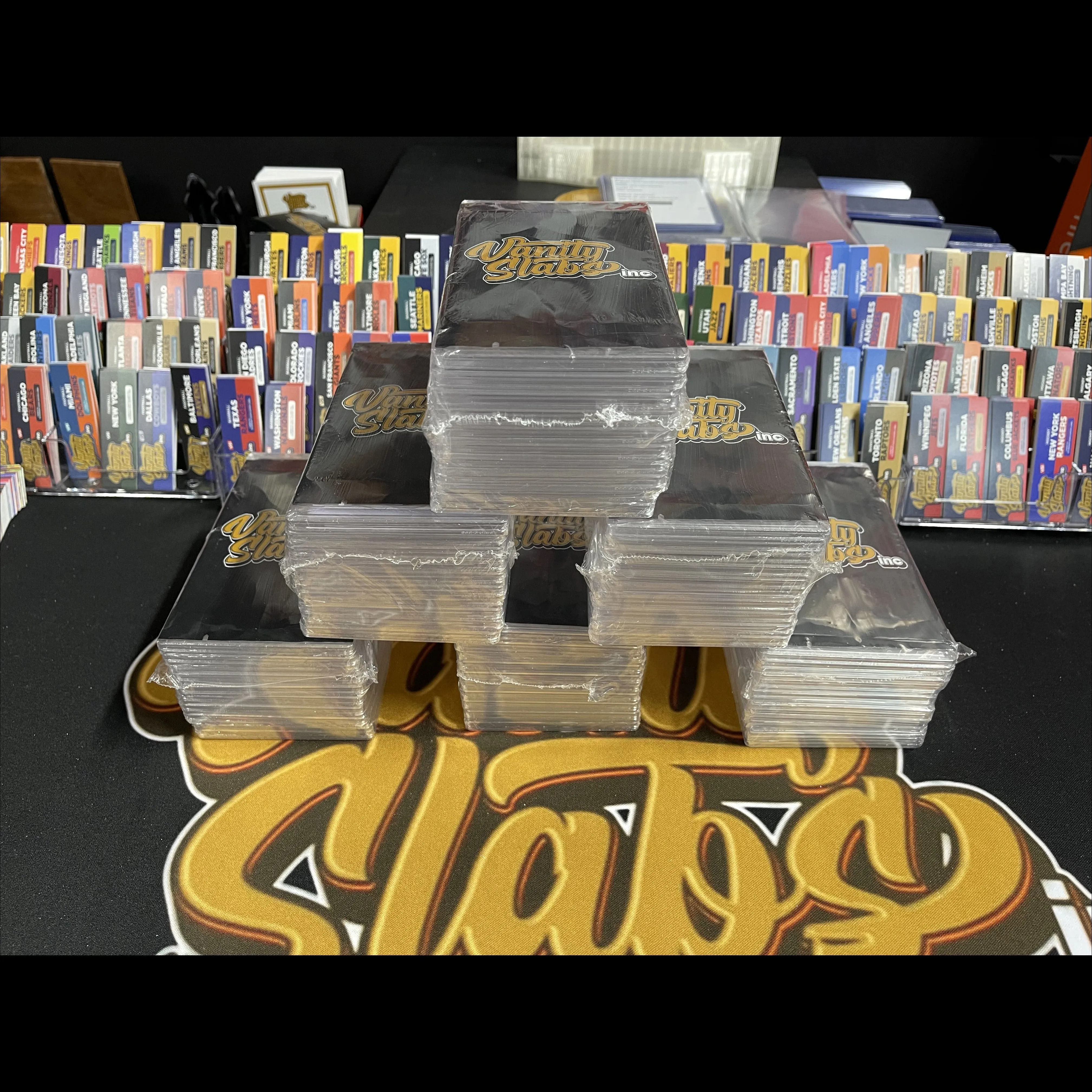 The VSI Brick - 10 Slab 35pt Bundle with Mystery Card Baseball Football Hockey Basketball Cards