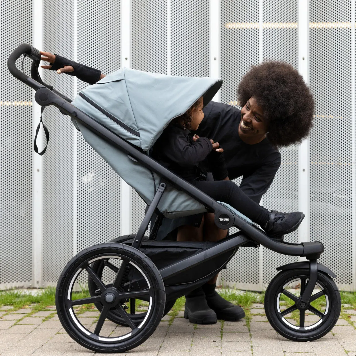 Thule Urban Glide 3 Single All-Terrain Stroller - Mid Blue