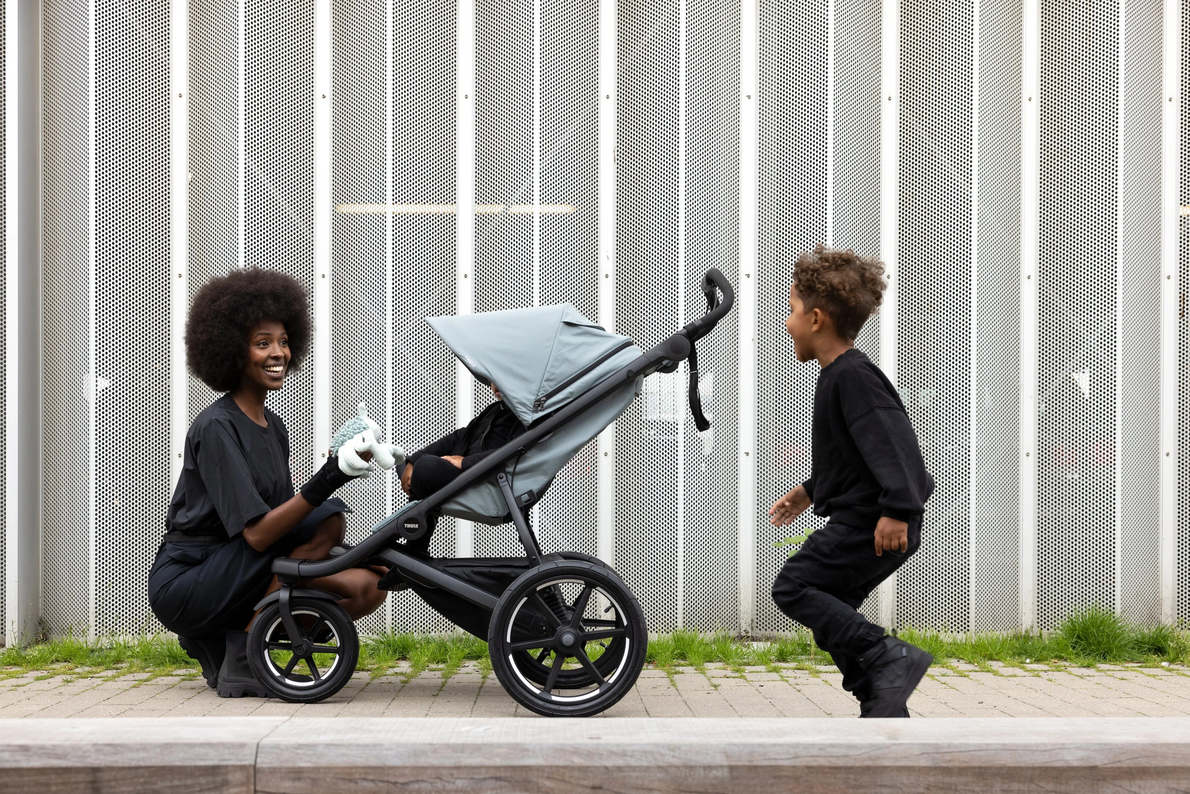 Thule Urban Glide 3 Single All-Terrain Stroller - Mid Blue