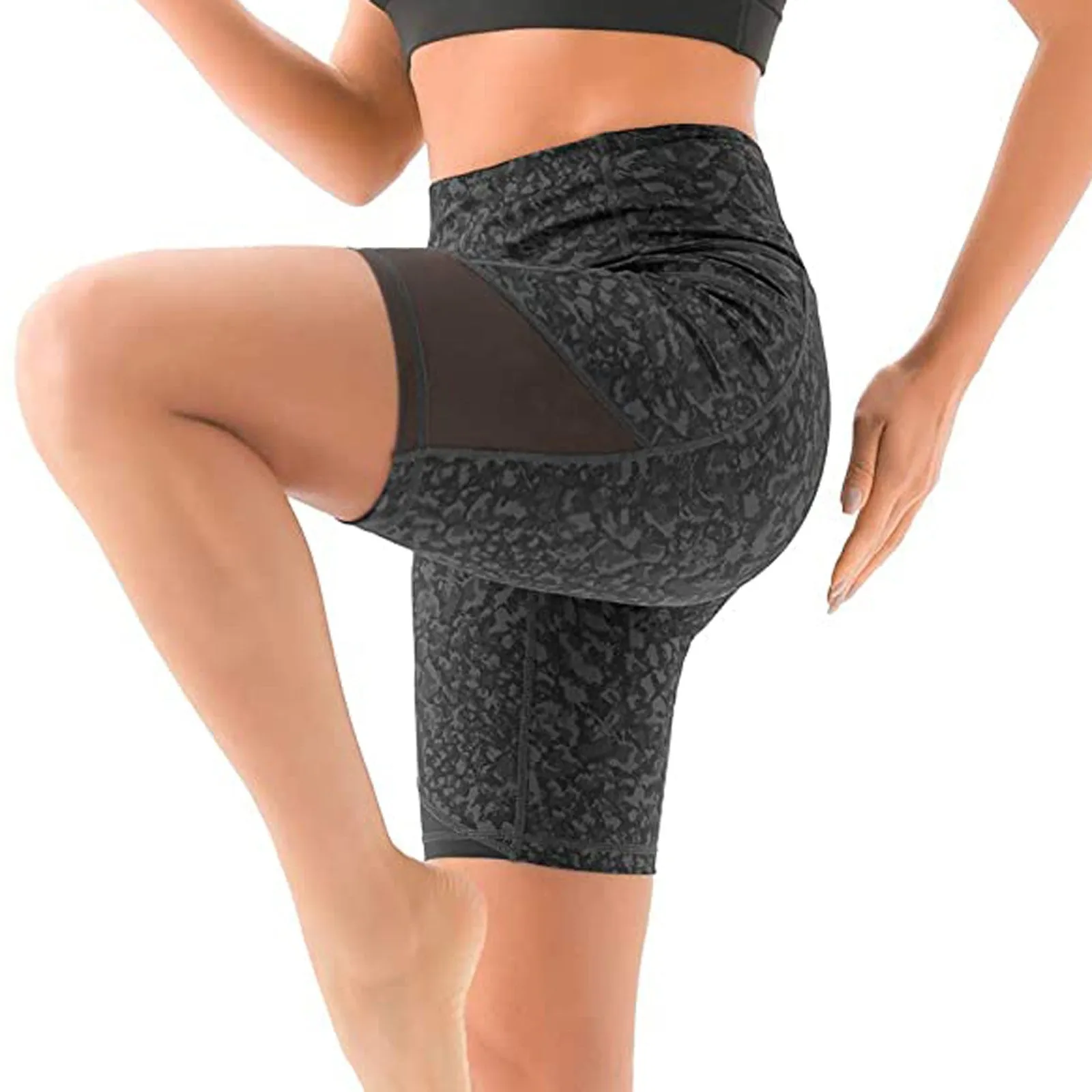 Tight Yoga High Waist Sports Shorts