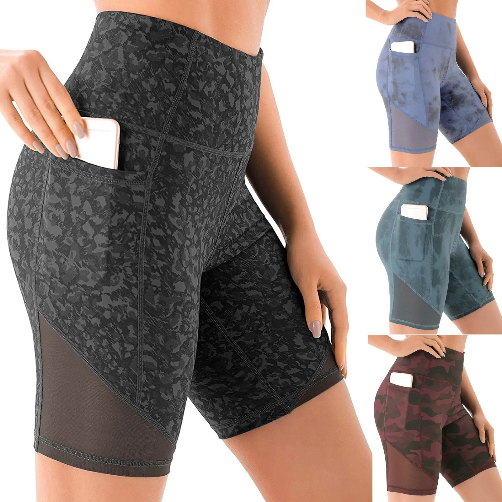 Tight Yoga High Waist Sports Shorts